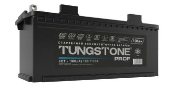 Аккумулятор Tungstone Prof 6СТ-190 N Прямая